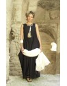 ROBE LONGUE NOIRE EN TENCEL